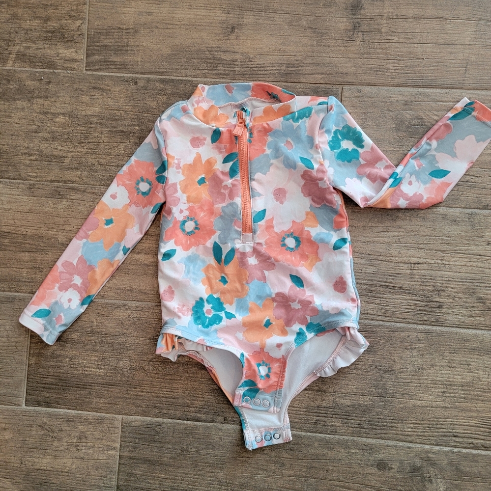 Long sleeve swimsuit 2T